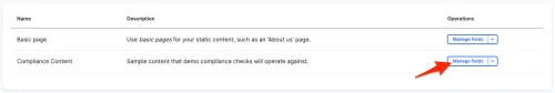Webpage form with text fields and dropdown menus for entering personal information.